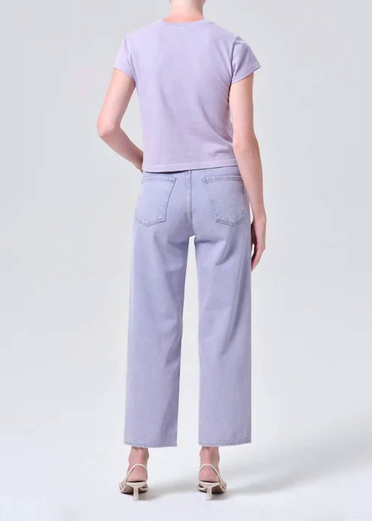 Agolde - Ren High-rise Wide-leg Jeans