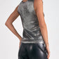 Elan - Metallic Sleeveless Sweater