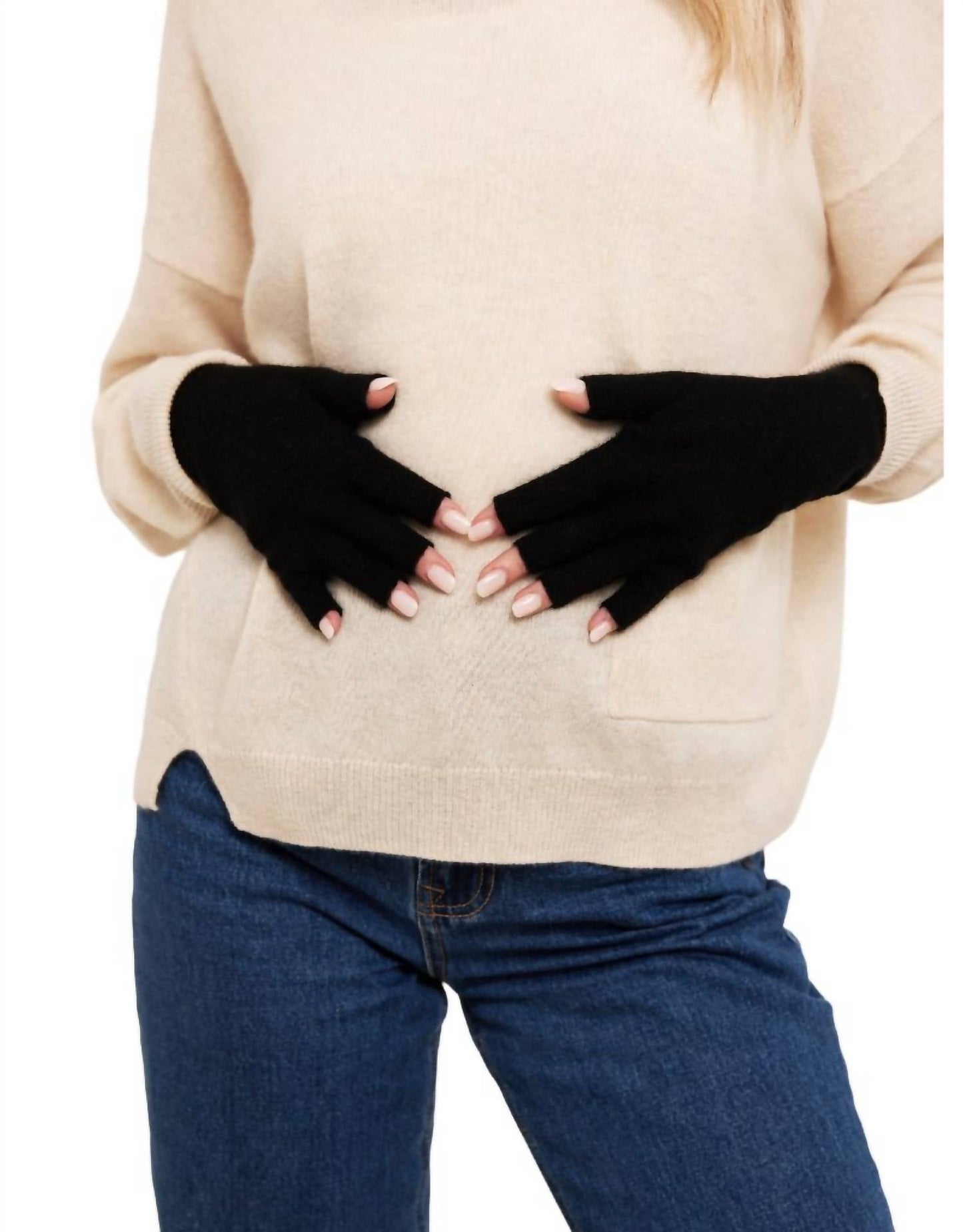Brodie Cashmere - Fingerless Gloves