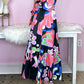 Jodifl - It's No Surprise Abstract Midi Dress