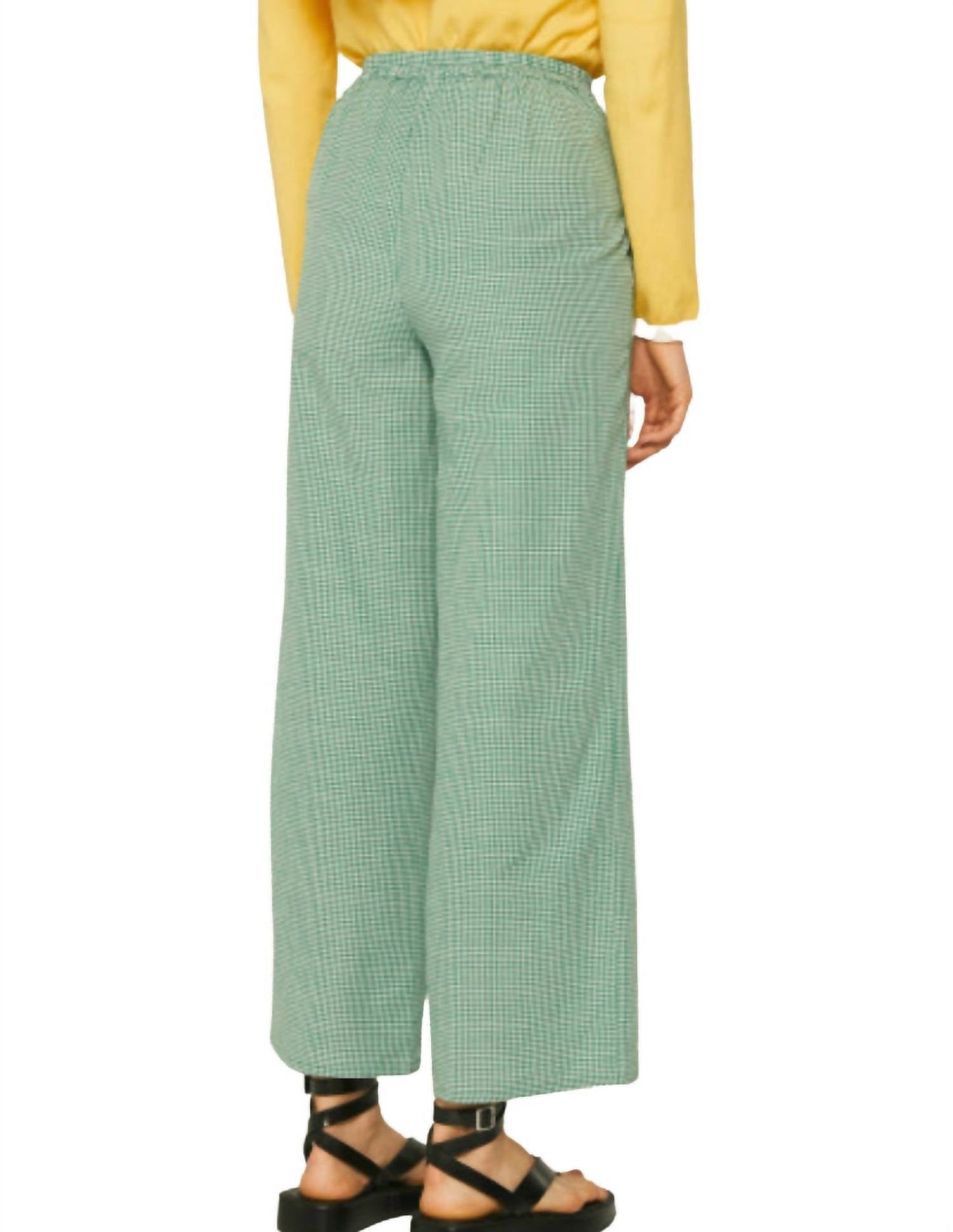 Compania Fantastica - Women's Gingham Trousers