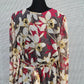 Bar Iii - Floral Long-sleeve Wrap V-neck Dress