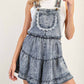 Ee:Some - Snow Washed Lace Detail Romper