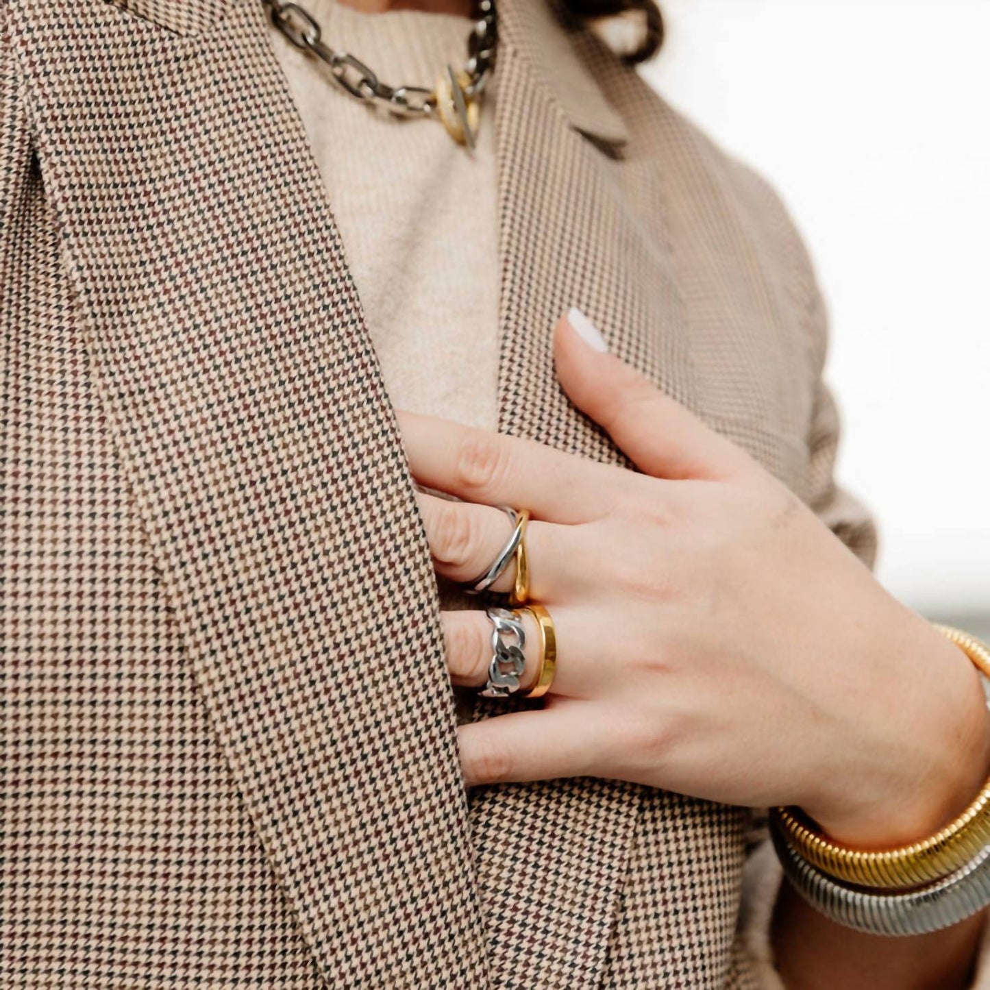 Sahira - Women's Abby Chain Ring