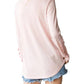 7Th Ray - Waffle Knit Lace Sleeve Top