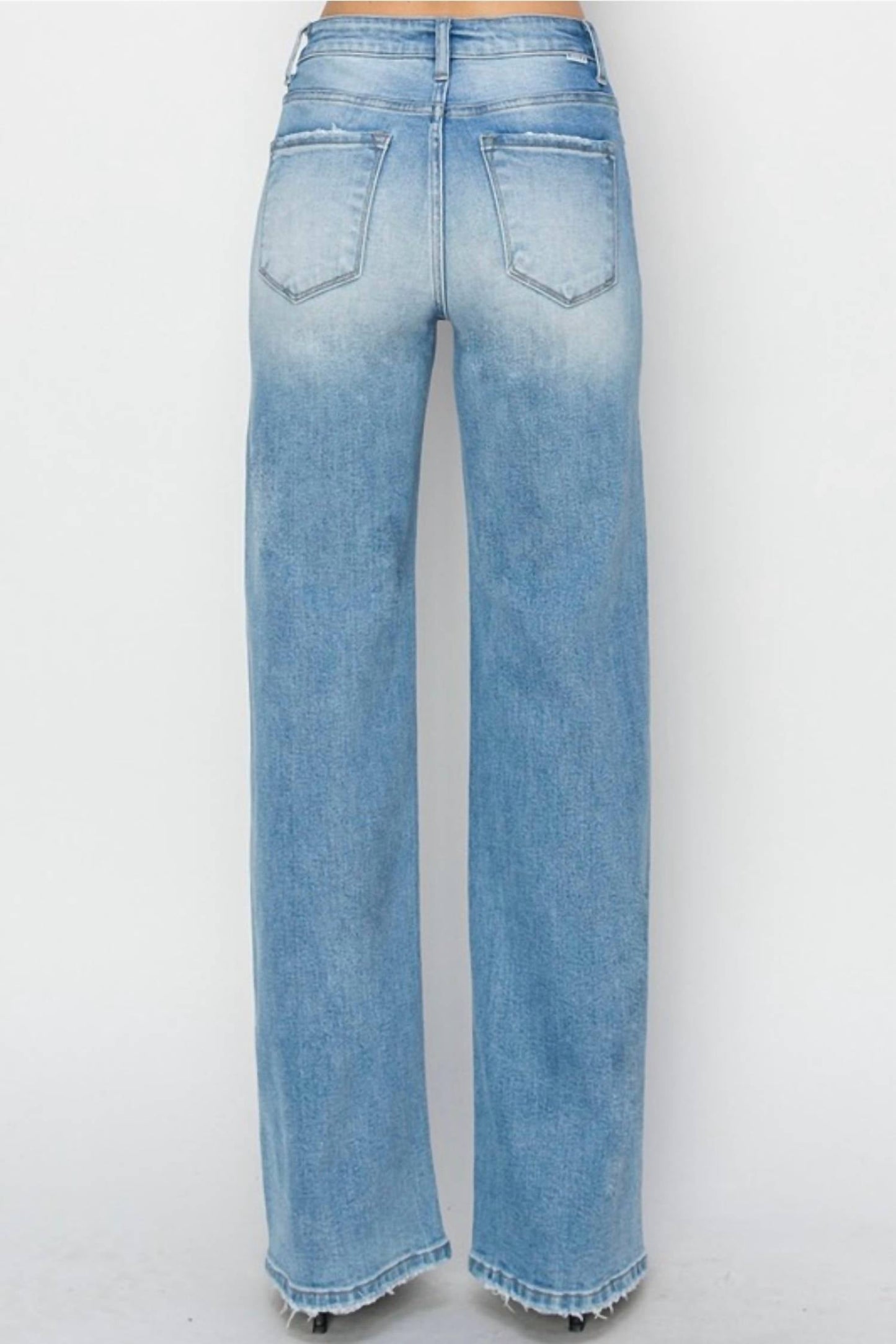 Risen - Women's Mikayla High Rise Straight Jeans