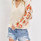 Bibi - Crochet sleeve sweater