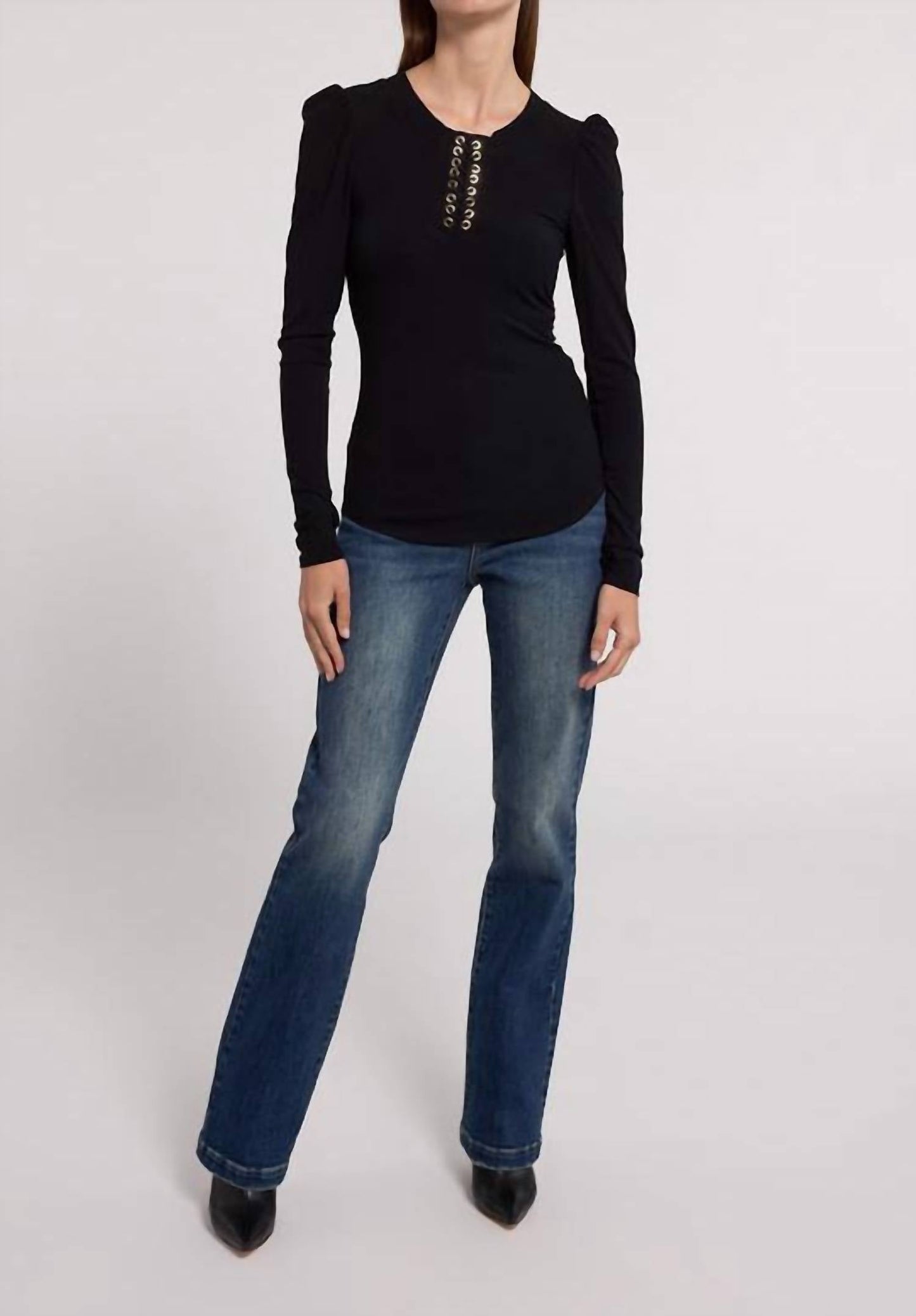 Generation Love - Khara lace up top