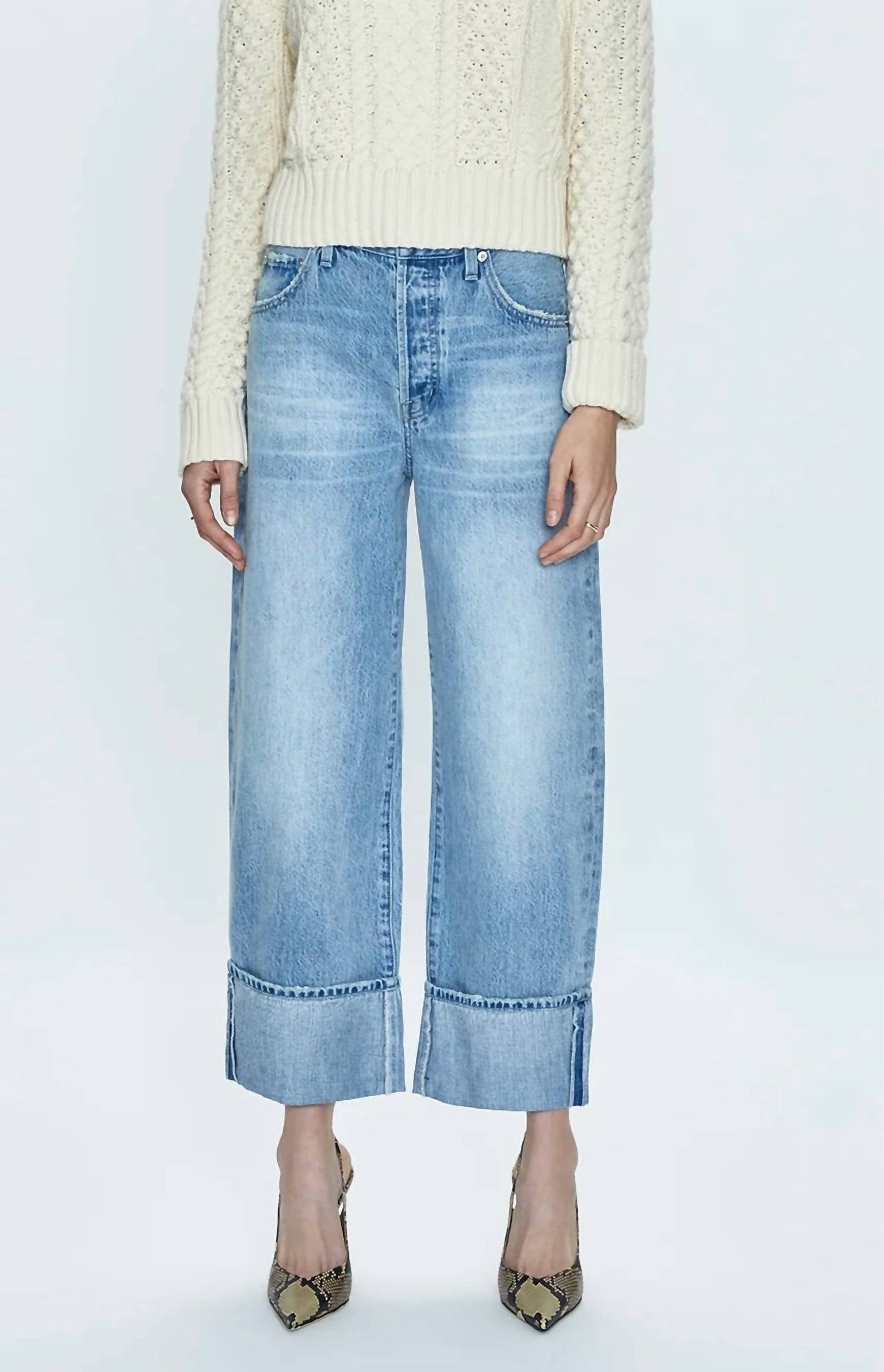 Pistola - Ryder High Rise Cuffed Jean