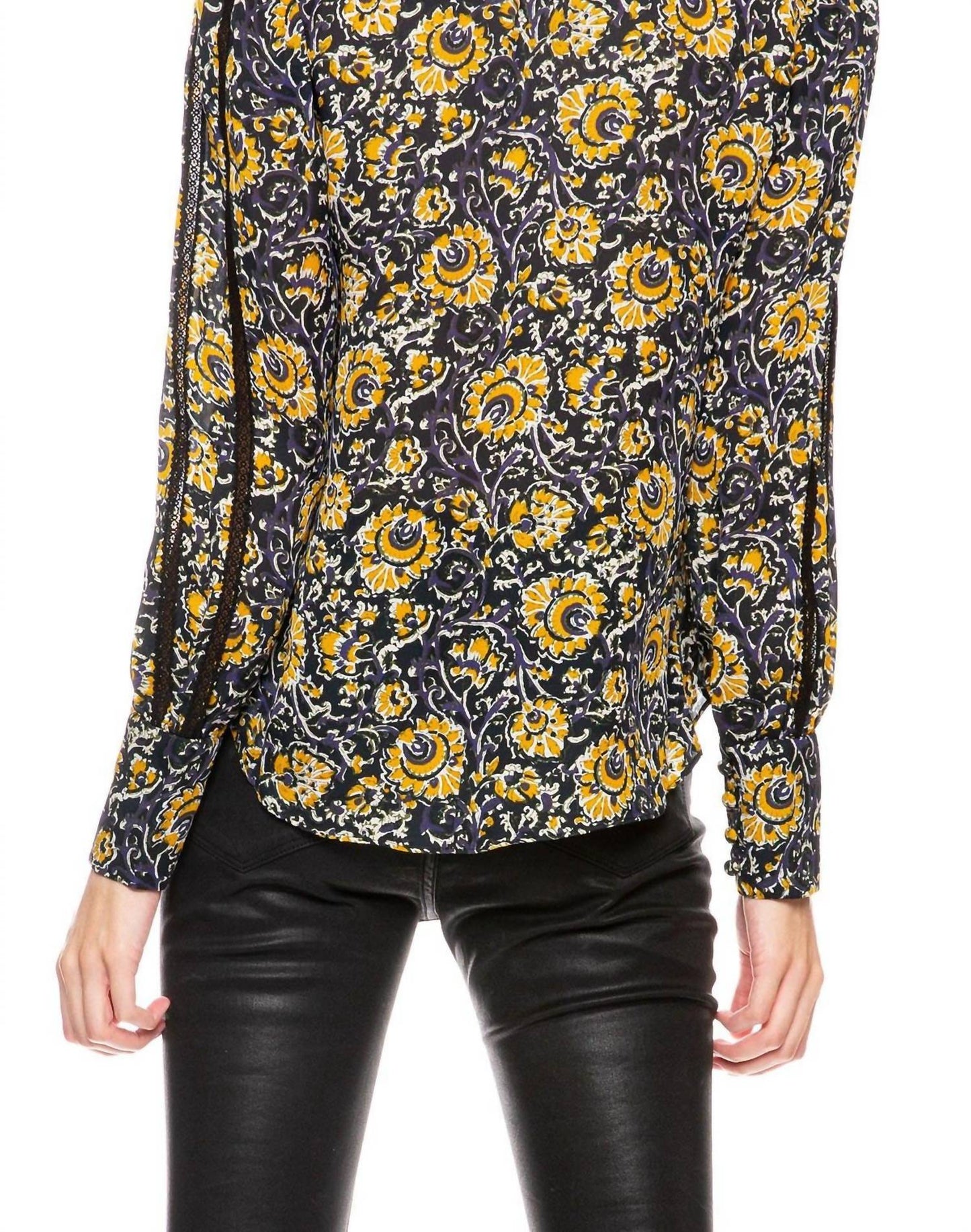 Veronica Beard - TARRY BLOUSE