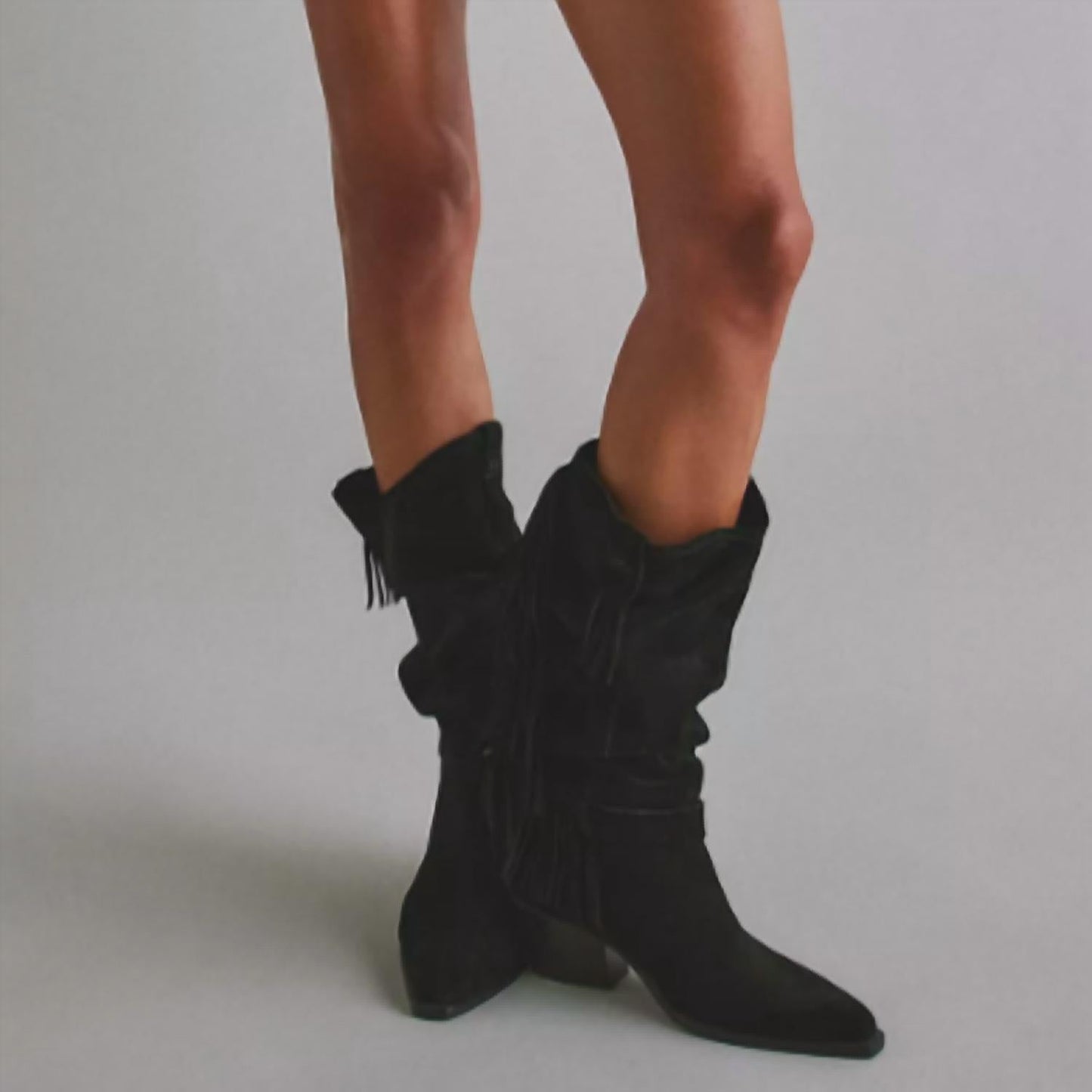 Free People - Women's Faith Fringe Western Boots