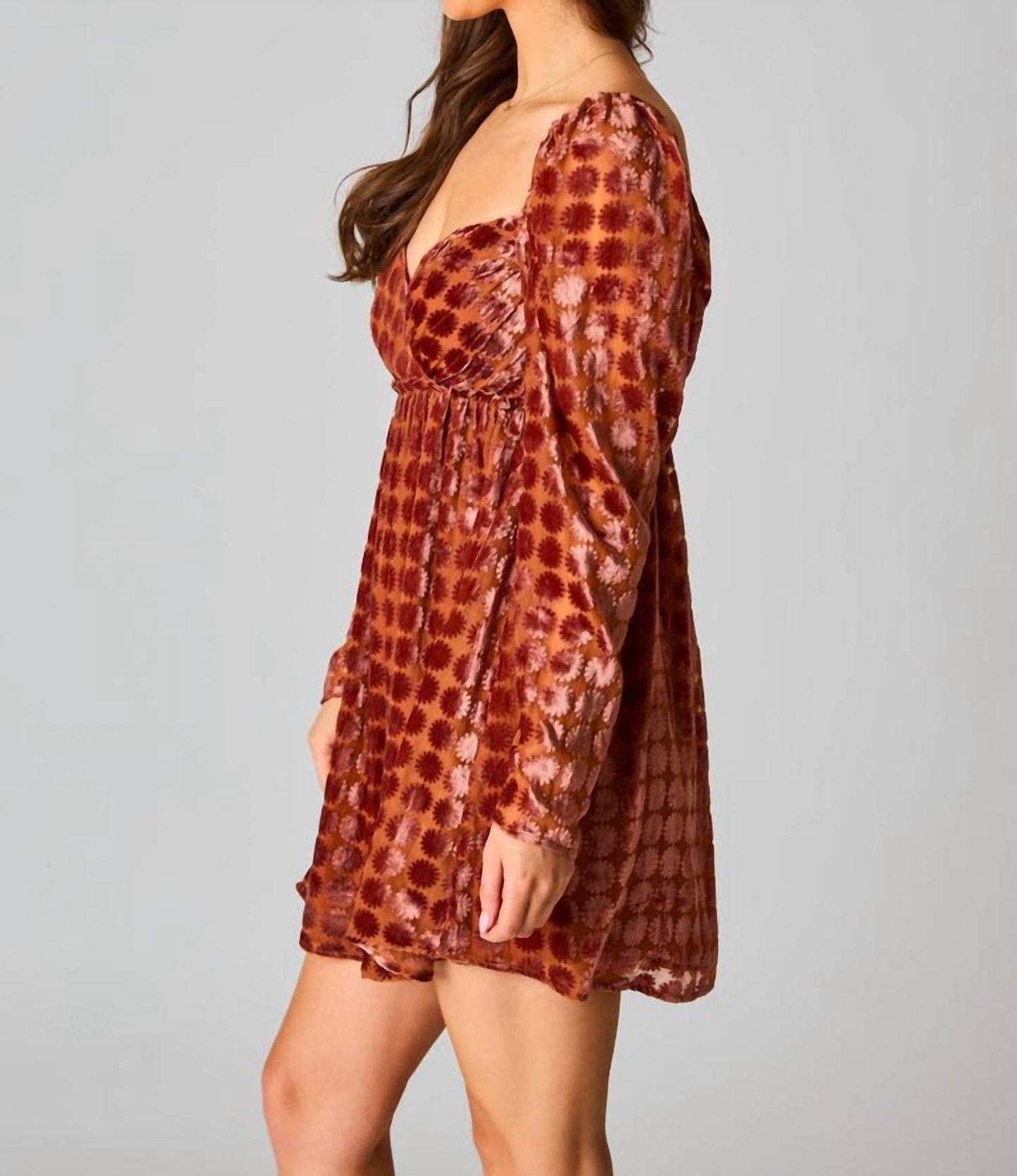 Buddylove - Fallon Babydoll Mini Dress
