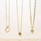 Eklexic - Women's Micro Harmony Pebble Pendant Necklace