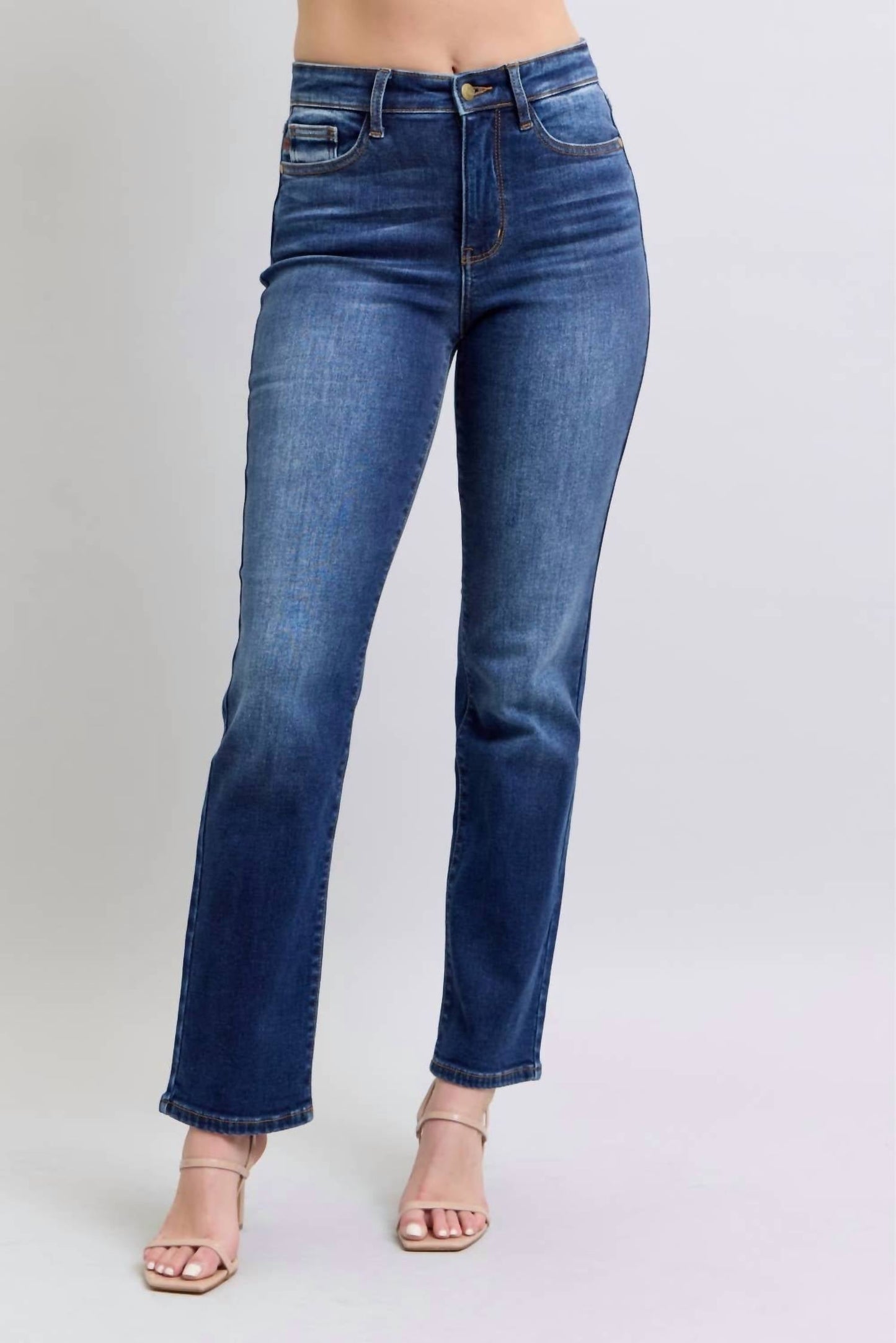 Judy Blue - Thermal Straight Jeans