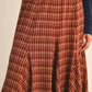 &Merci - Plaid Maxi Skirt