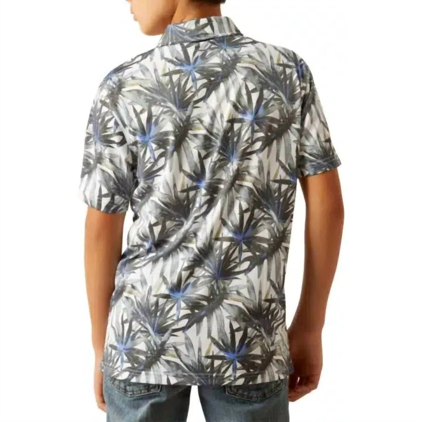 Ariat - Boy's Kid All Over Print Polo Shirt