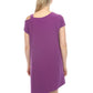 Joseph Ribkoff - Cold-shoulder Asymmetric Shift Dress