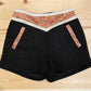 Crazy Train - Whistle Britches Tooled Leather Shorts