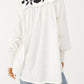 Free People - Rose Vines Embroided Button Down Top
