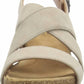 Clarks - Women Lizby Cross Wedge Sandals