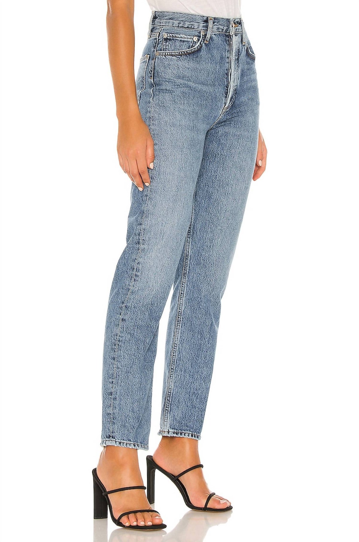 Agolde - 90's Pinch Waist High Rise Straight Jeans