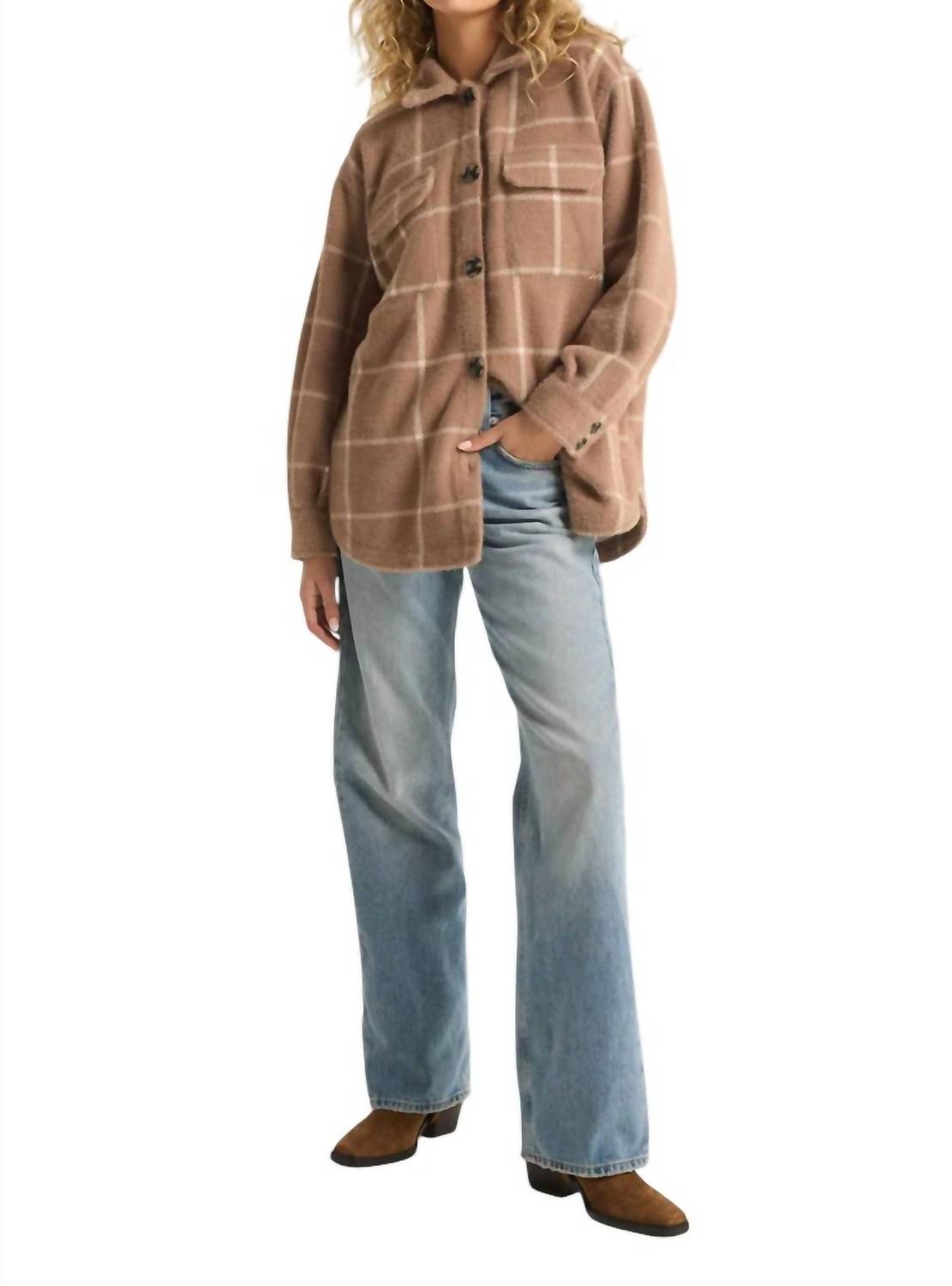 Z Supply - Plaid Tuacker Jacket