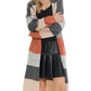 Adora - Women's Colorblock Pocket Cardigan