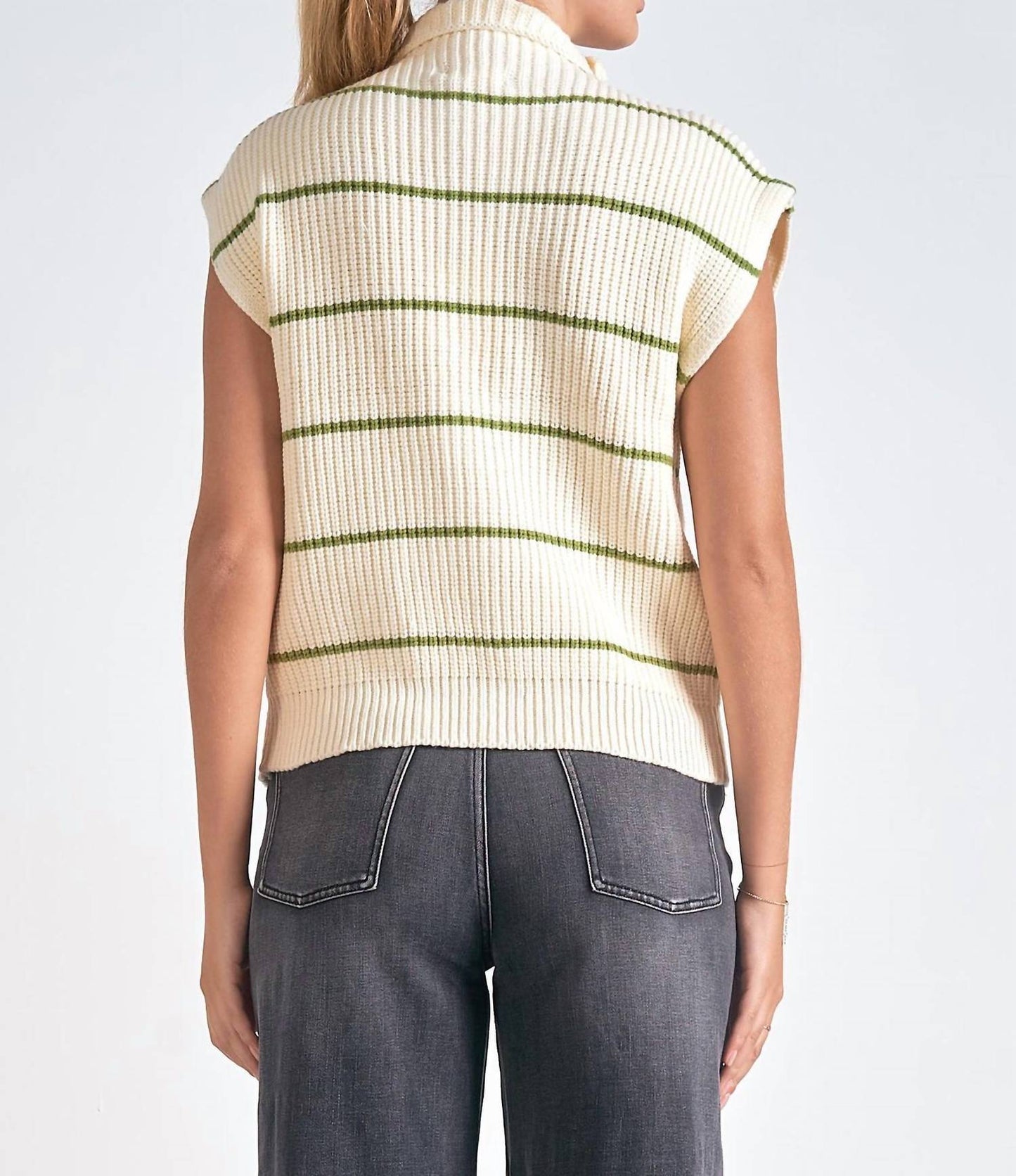 Elan - Zip Front Sweater Vest