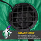 4ft Animated Window-Cling Inflatable Ghost with LED Illumination
