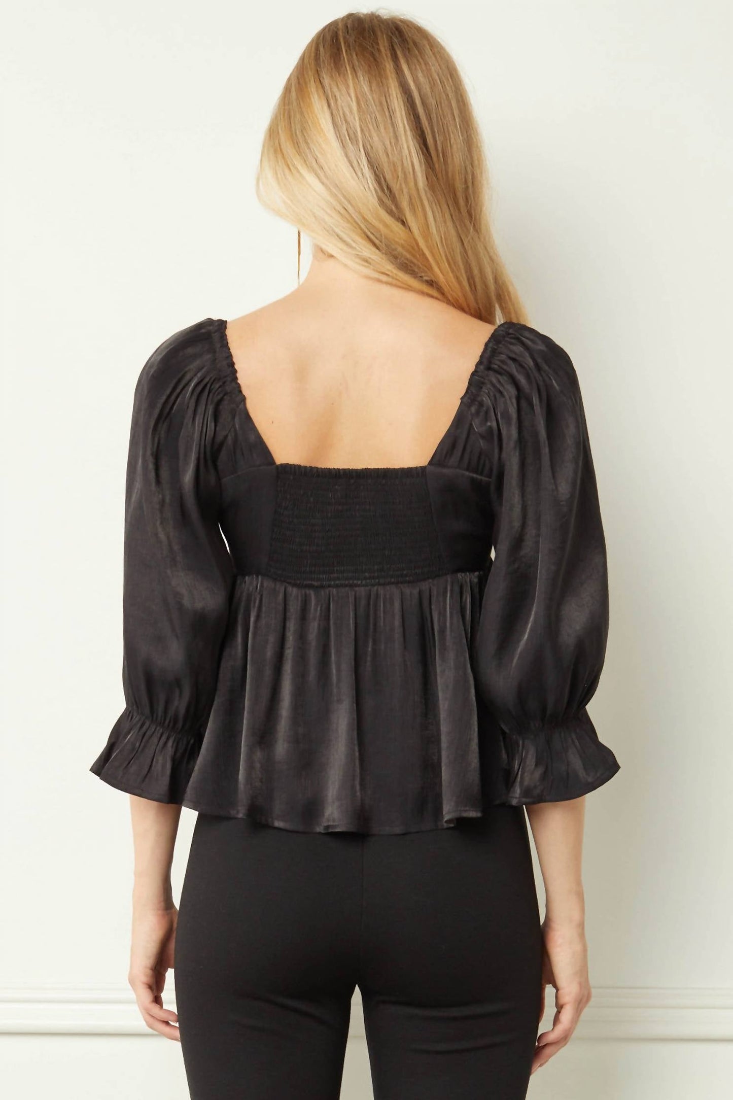 Entro - Iridescent Babydoll Top