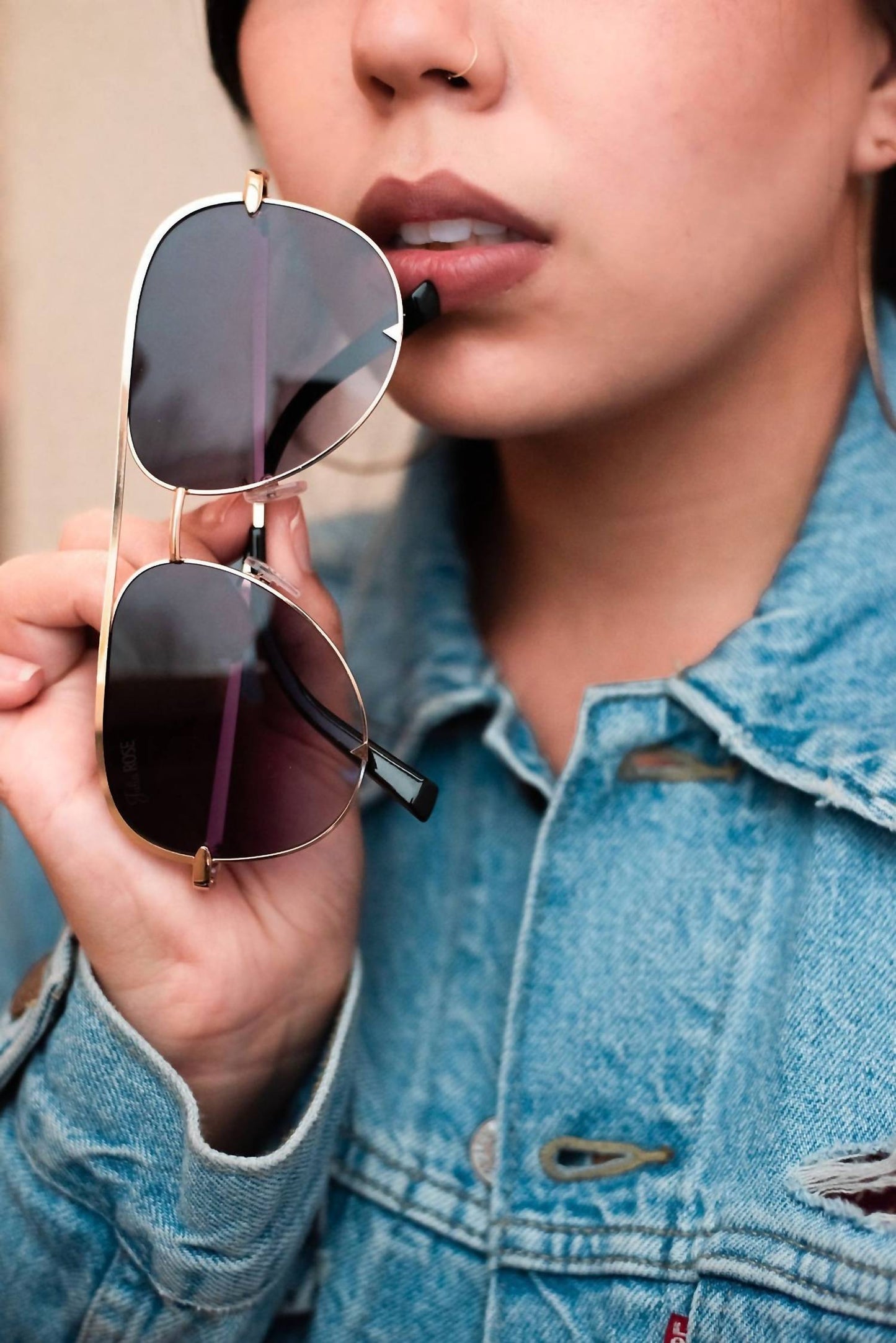 Julia Rose - Unisex Alex High Quality Aviator Sunglasses