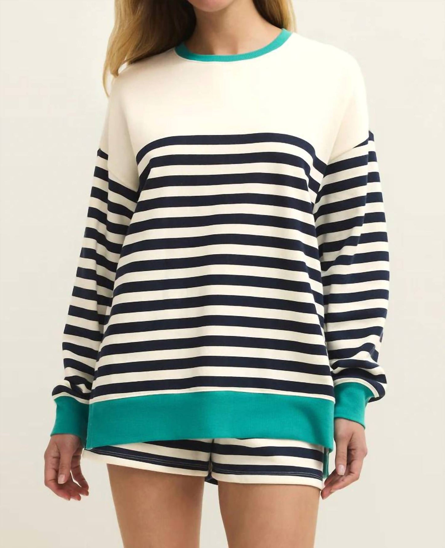 Z Supply - Layer Up Stripe Sweatshirt