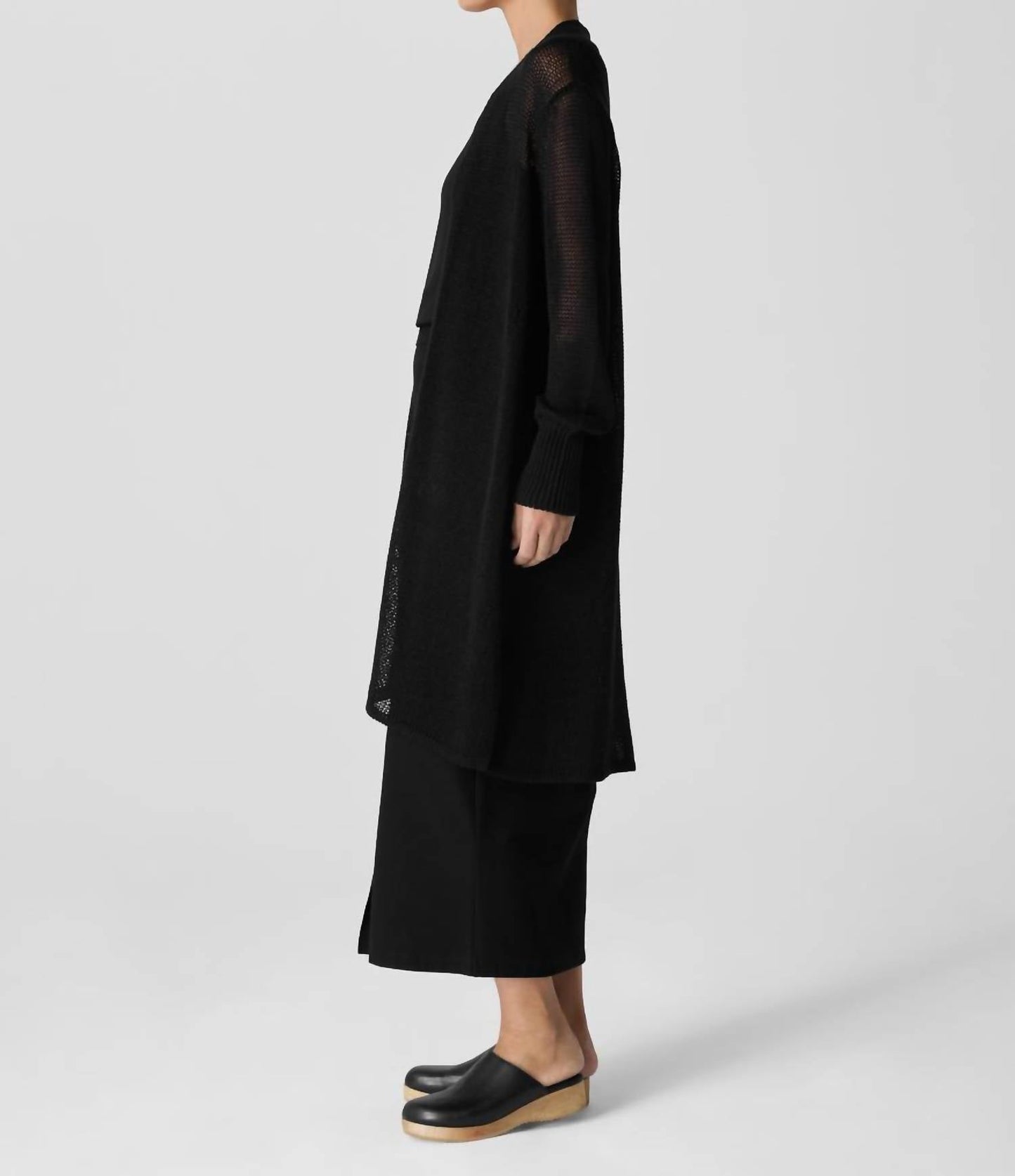 Eileen Fisher - Organic Linen Cotton Cord Long Cardigan