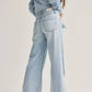 Pistola - Jadyn Mid Rise Palazzo Jeans