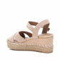Xti - Women's Suede Wedge Sandals