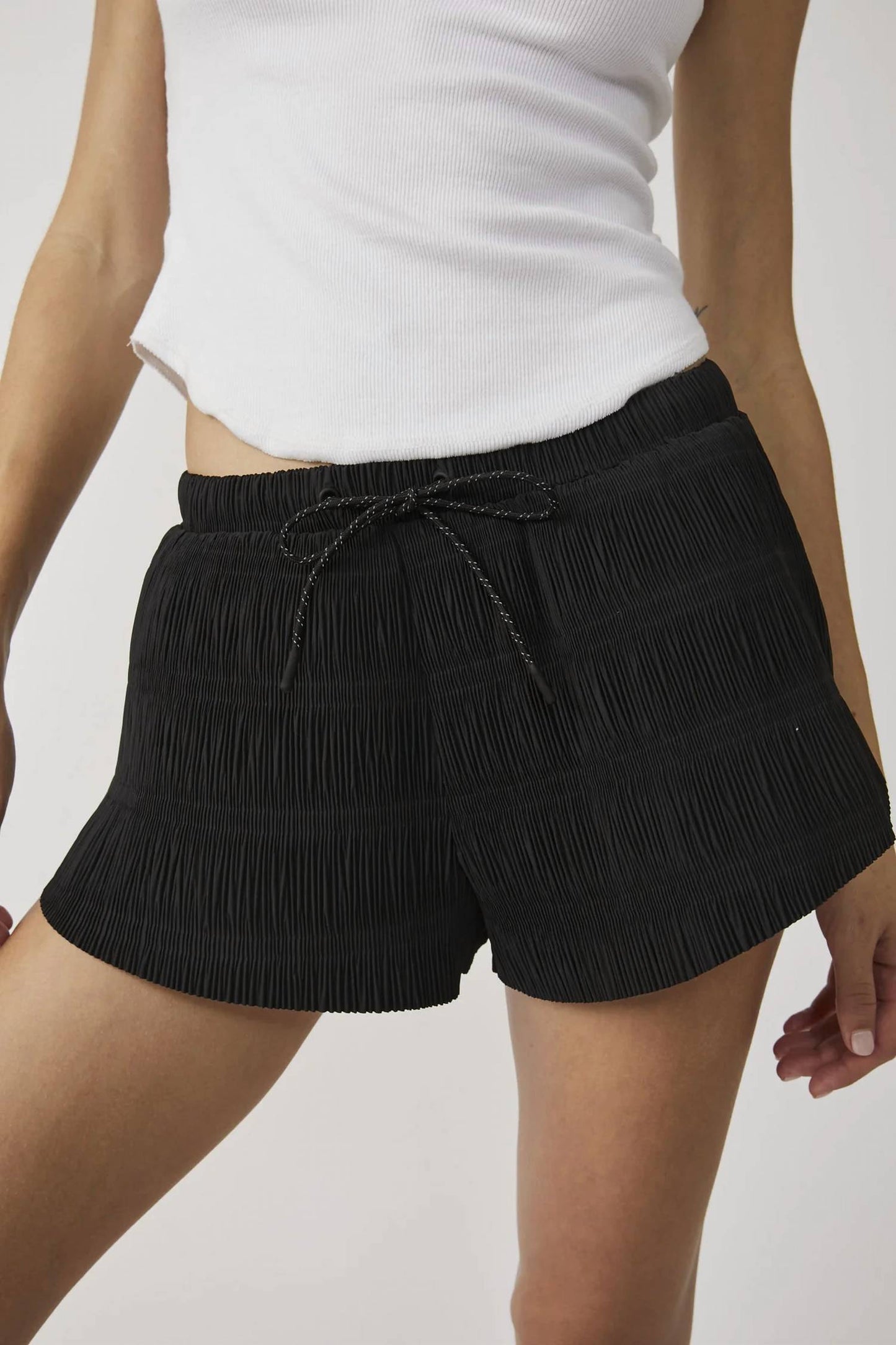 Free People - Shirr Enough Pleated Shorts