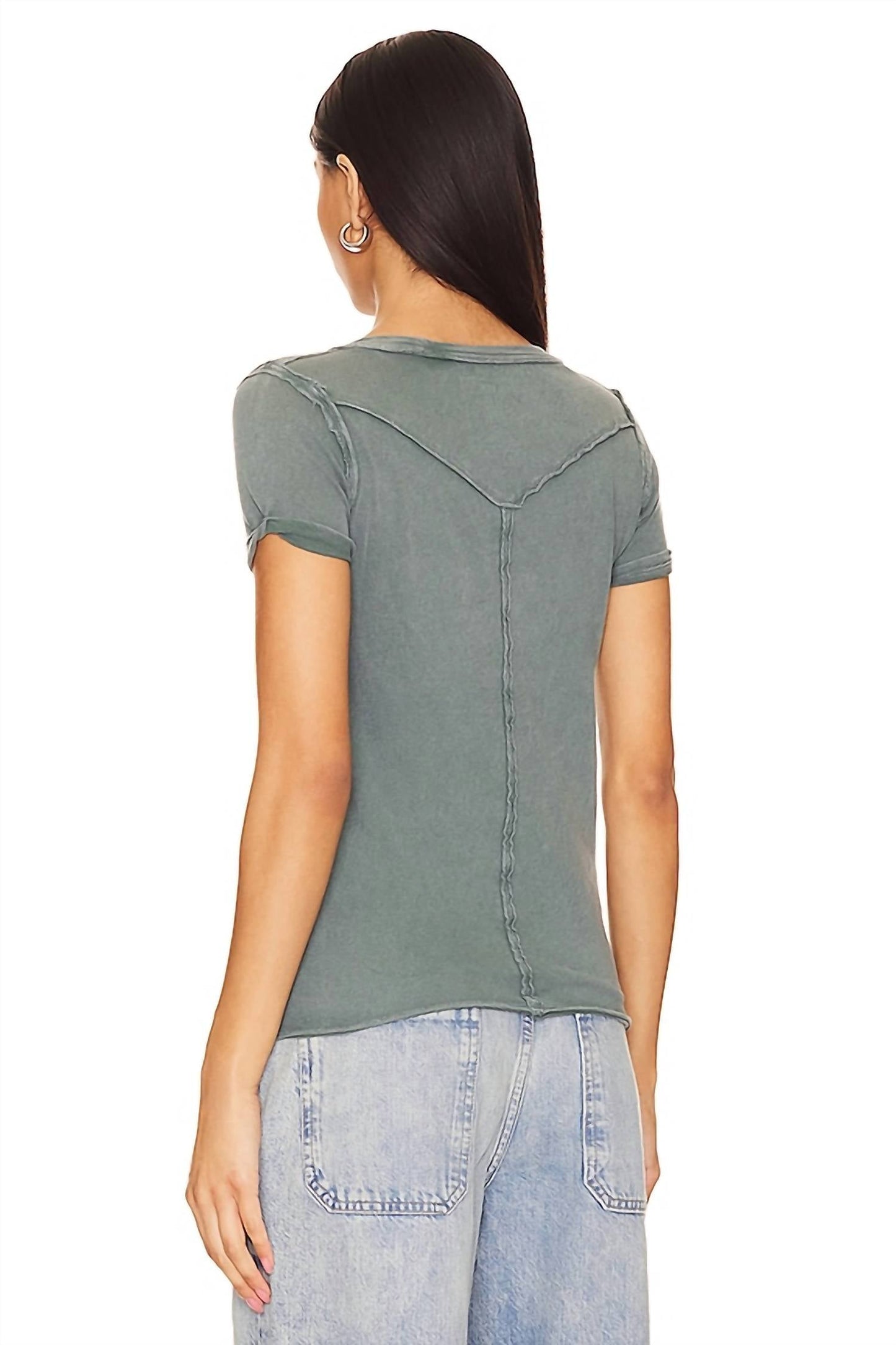 Free People - Wild Short Sleeve Tee