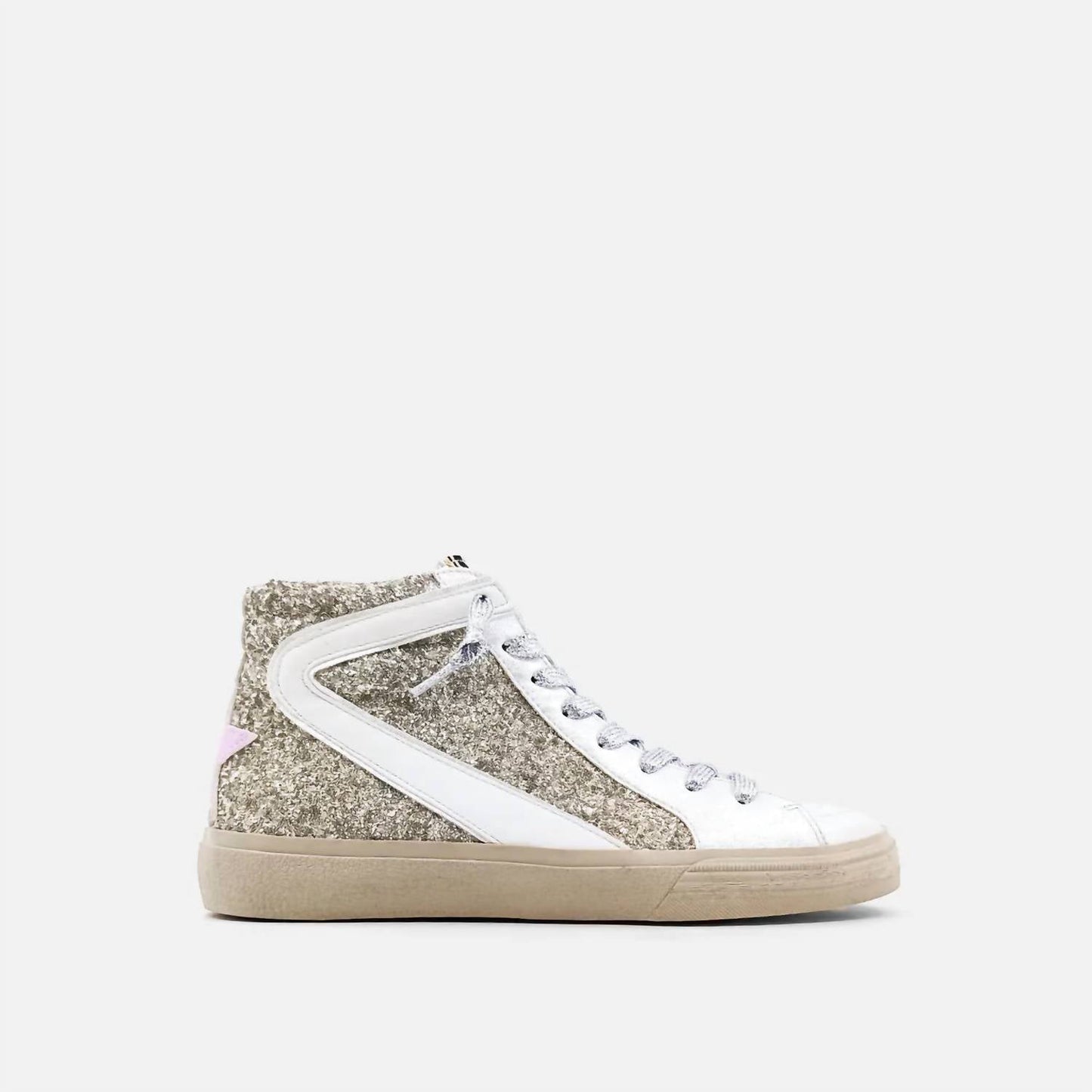 Shu Shop - Kid's Roxanne Pearl Glitter High Top Sneakers