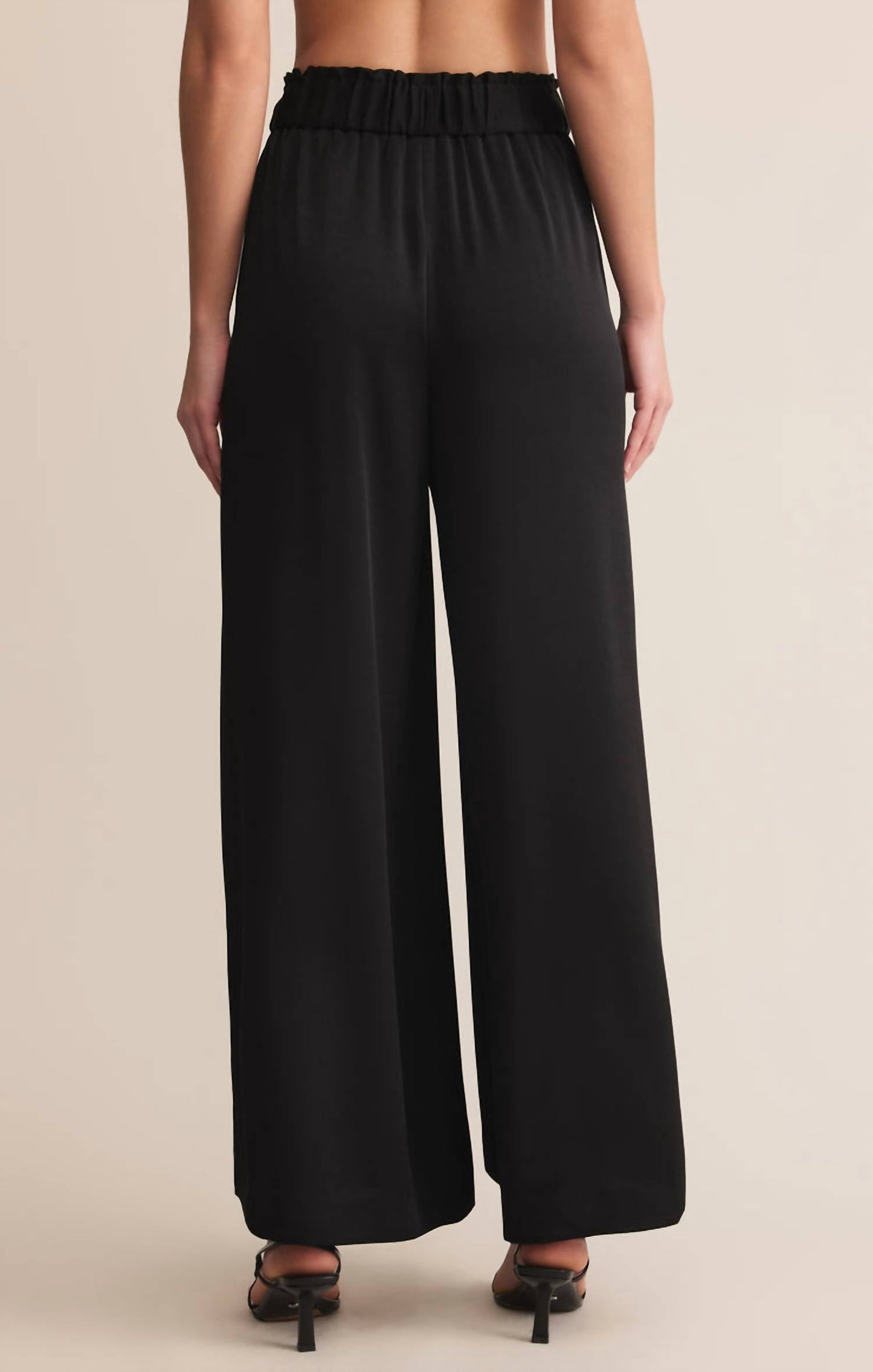 Z Supply - Isolde Wide Leg Satin Pant