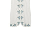 Fate - Embroidered Scalloped Linen Dress