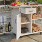 Outdoor Kitchen Island Fir Wood Prep Station