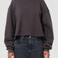 Agolde - Isra Cropped Sweatshirt
