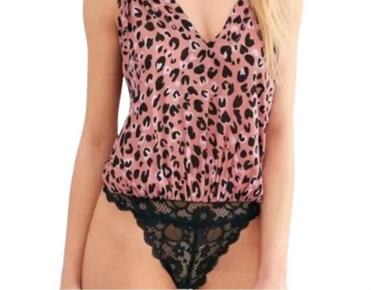 Free People - Cheeta Cowl Neck Bodysuit