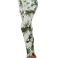White Mark - Tie Dye Skirted Leggings