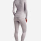 Danskin - Ribbed Hacci Crew Neck Layering Set With Leggings