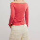 Free People - Gia Eyelet Top