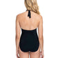 Profile By Gottex - Deep V-neck One Piece Swimsuit