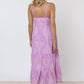 Juliet Dunn - Swing Tiered Midi Dress
