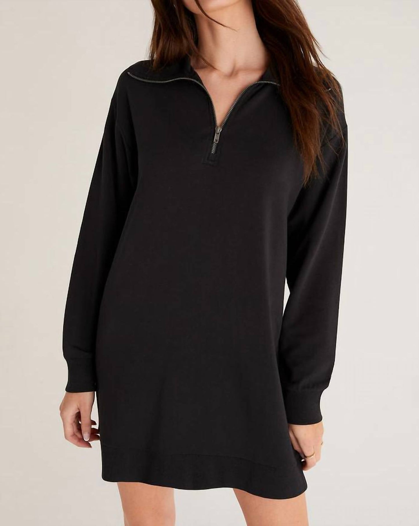 Z Supply - Abigail Half Zip Mini Dress