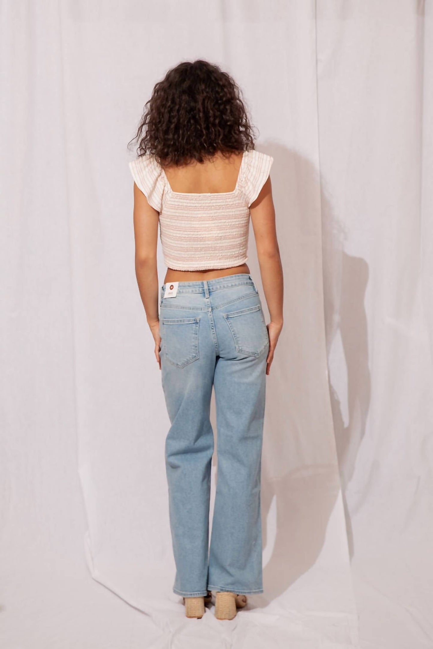 Lulus - Sienna Tie Front Top
